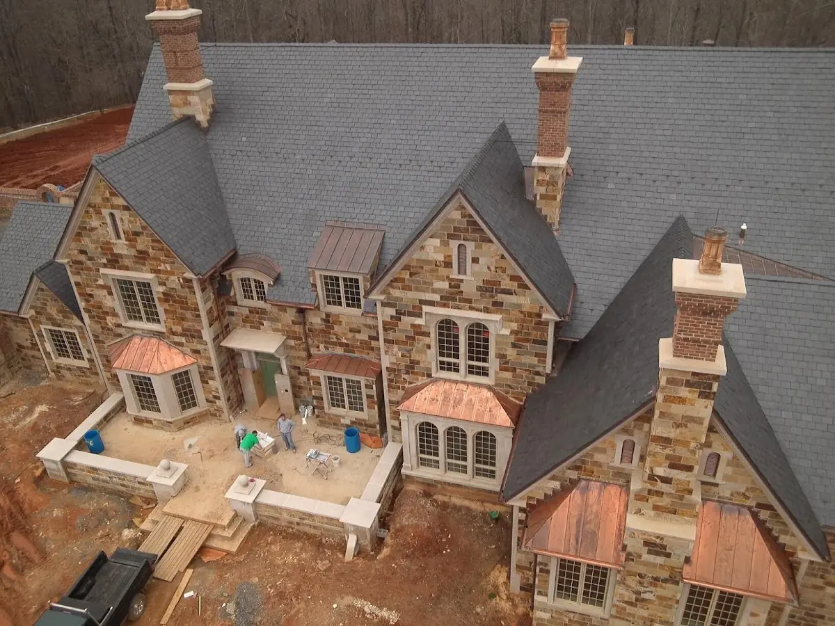 Craftsman Roofing Gutter Guard Installation project in Hinda